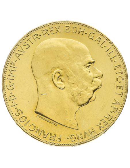 Austria - 100 Corone • Bolaffi Metalli Preziosi
